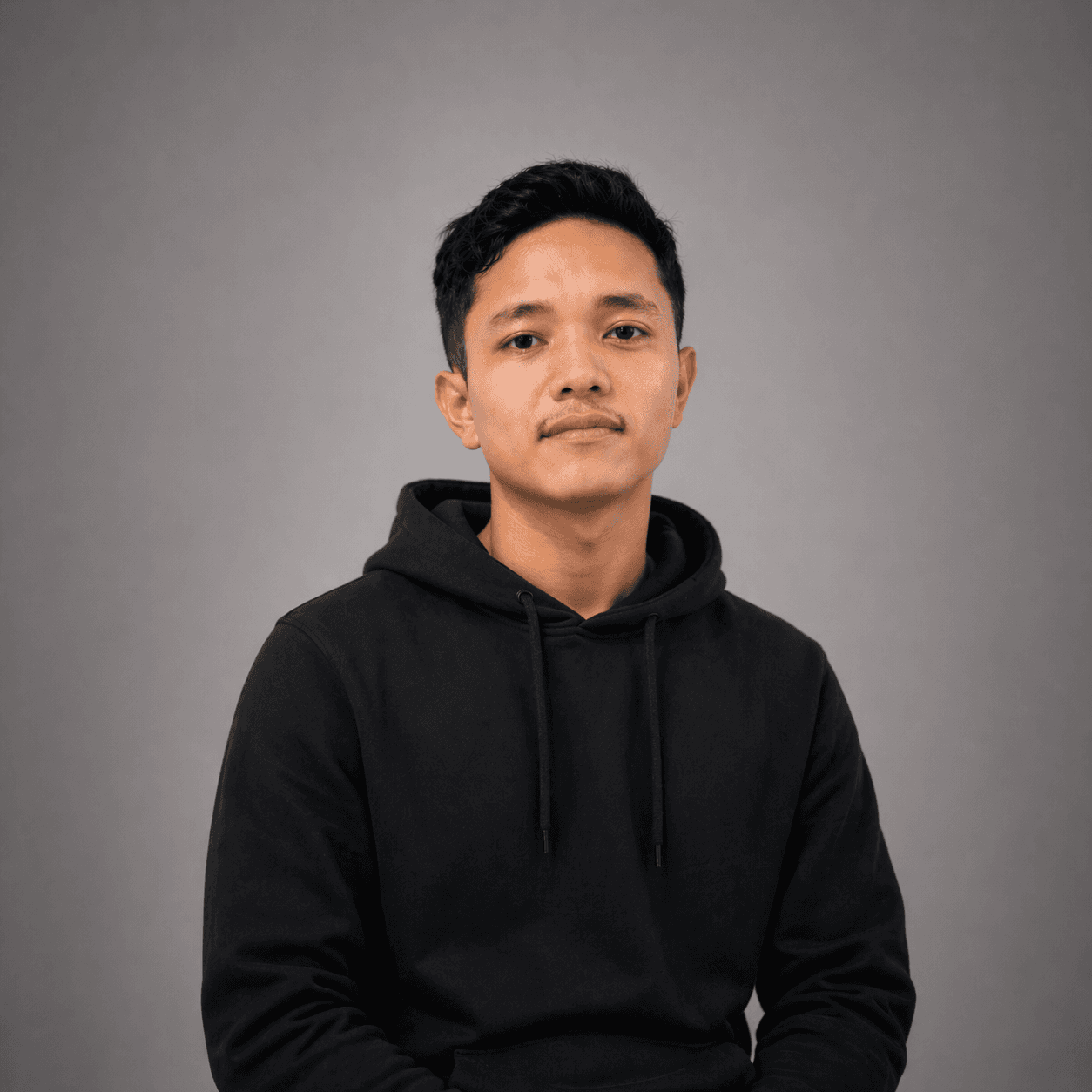 Illustrated portrait of Ridwan Febnur Asri Redinda